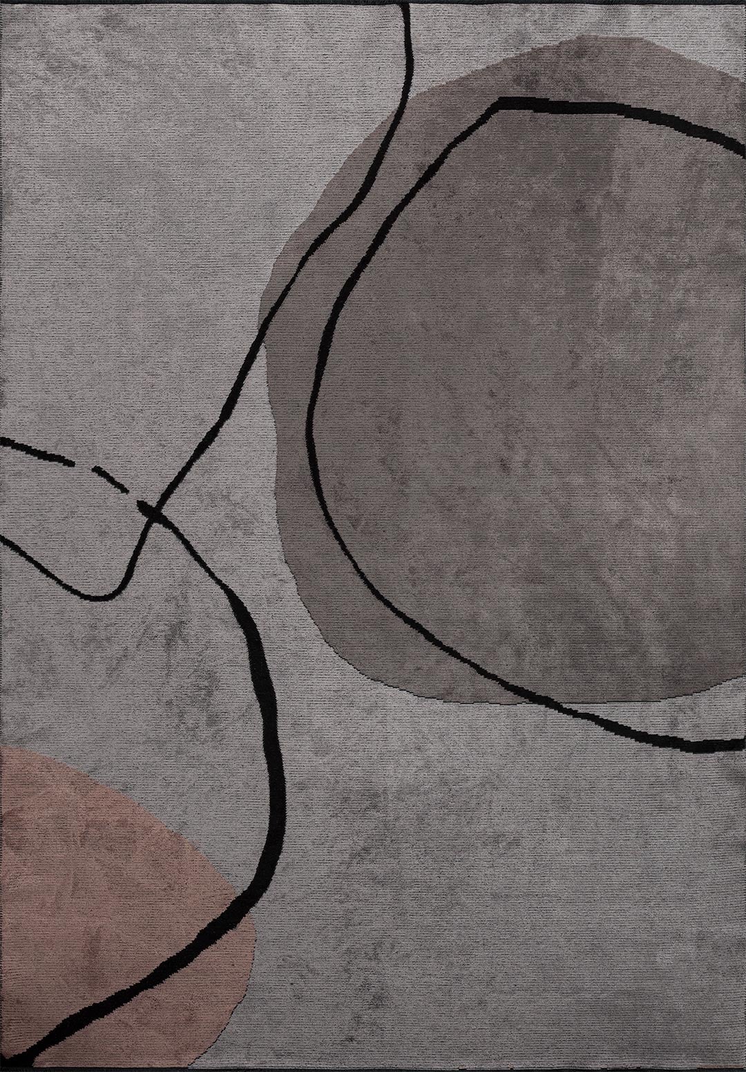 Tepih LAGOS BLACK, 240 x 340 cm