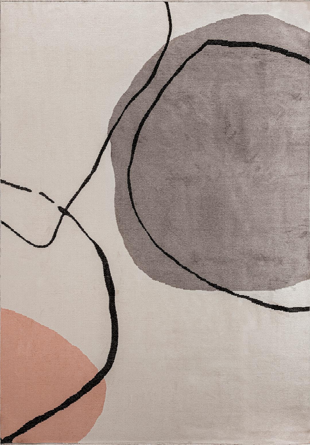 Tepih LAGOS BLACK, 200 x 250 cm
