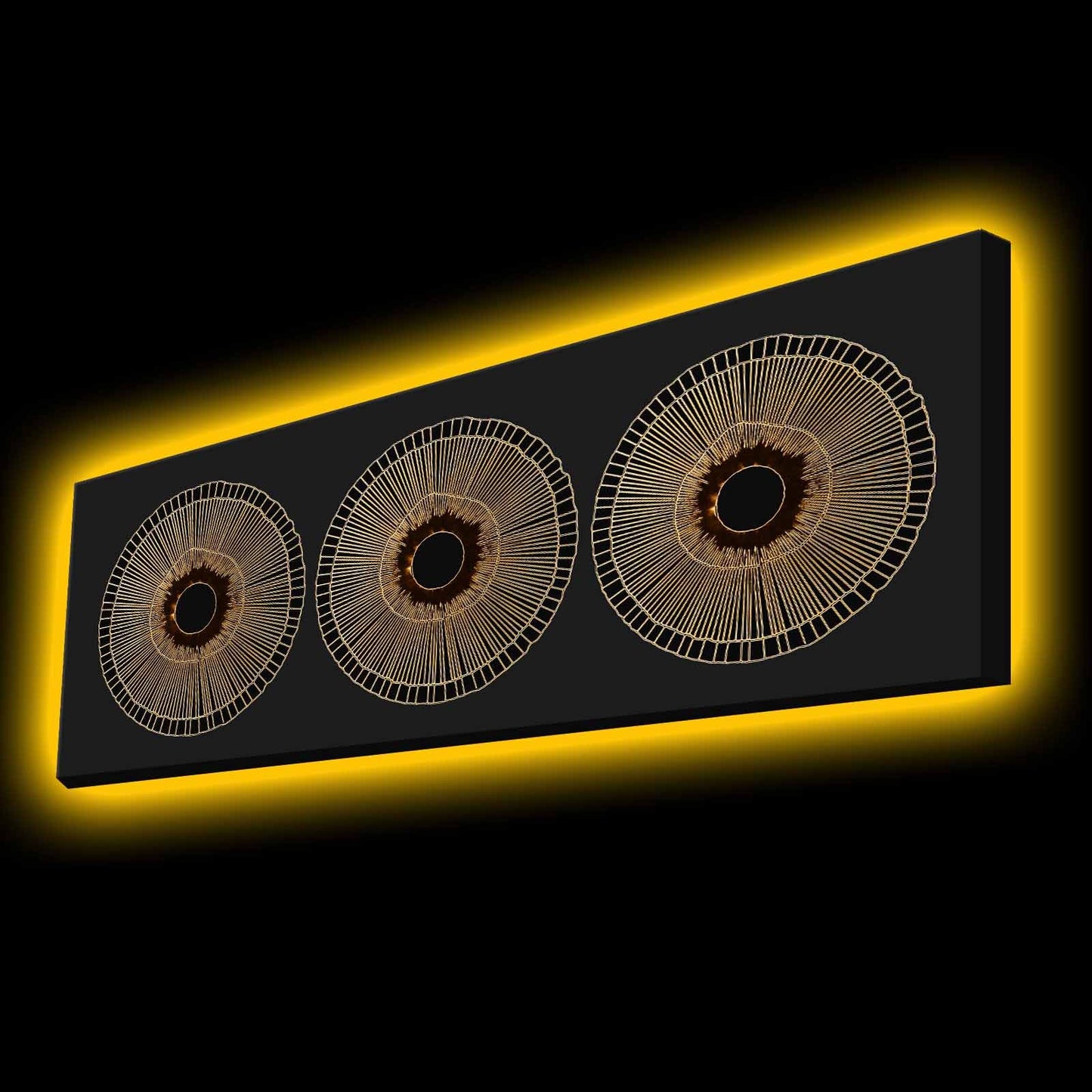 Ukrasna slika na platnu s LED osvjetljenjem 3090KTLGDACT - 009