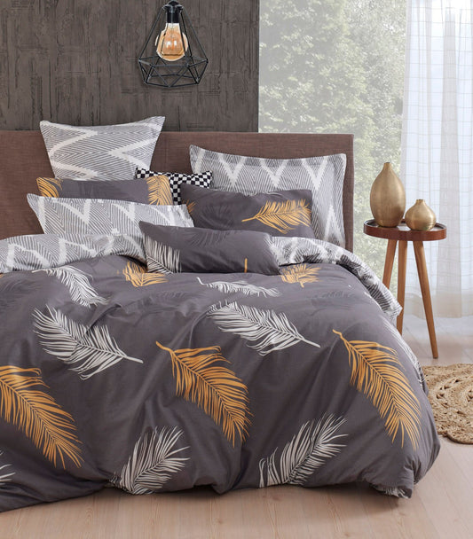 Posteljina King (FR) Olivia , Grey vPoly