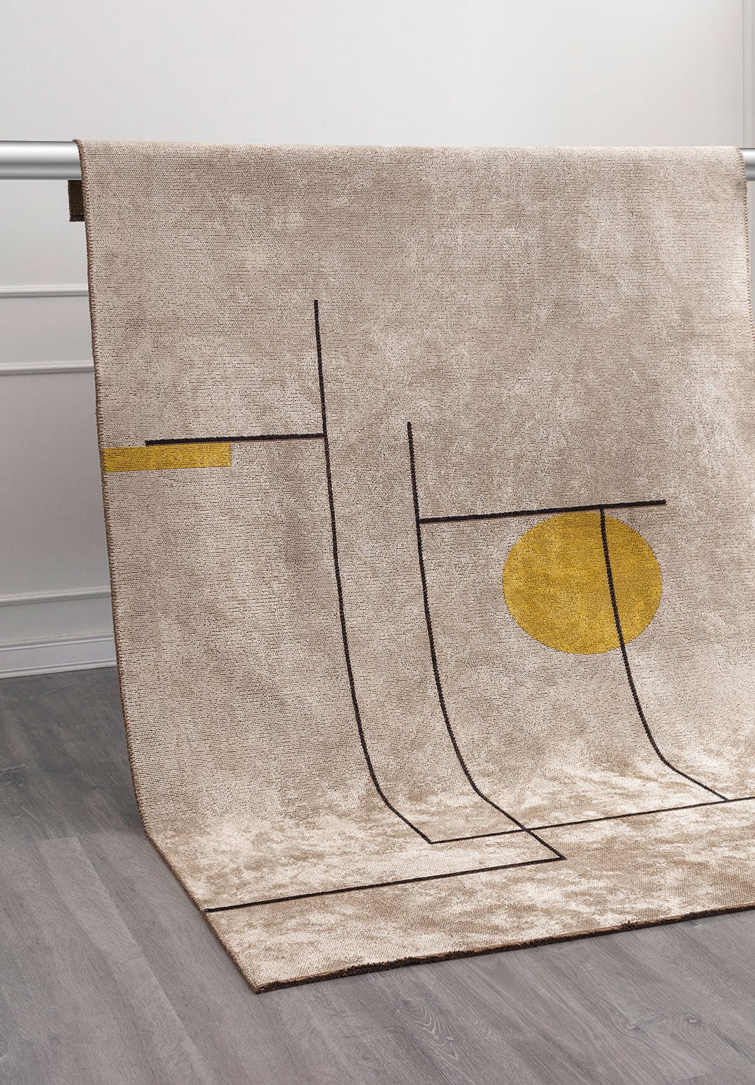 Tepih CIRCUS BLACK, 200 x 250 cm