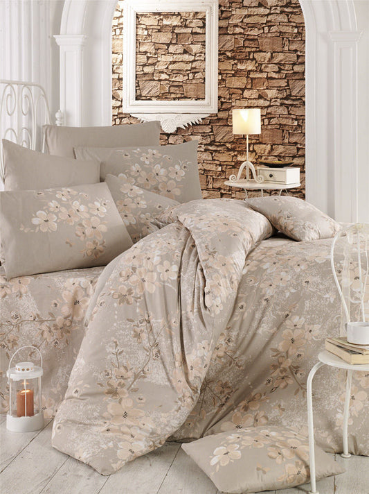 Posteljina Ranforce set, Elena - Brown