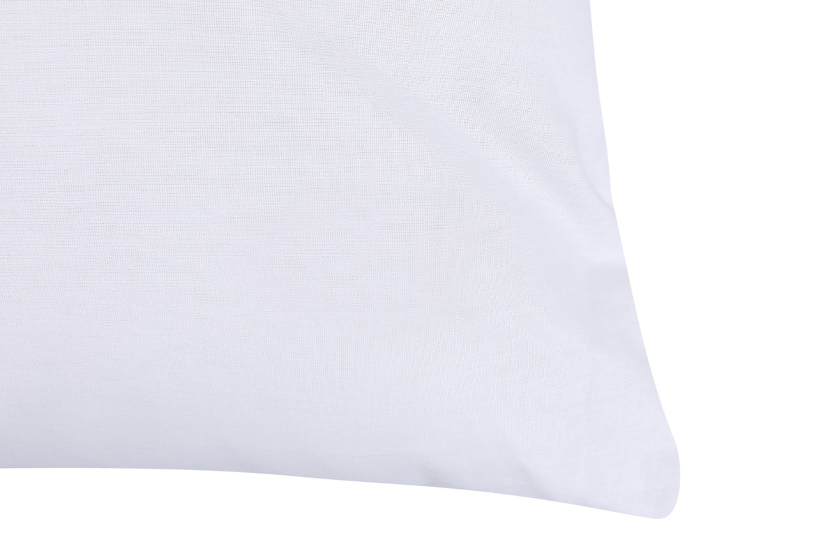 Jastuk GIANNA 100% PAMUČNA VLAKNA Punjenje: 800 gr Dimenzije: 60 x 60 cm, Bijeli