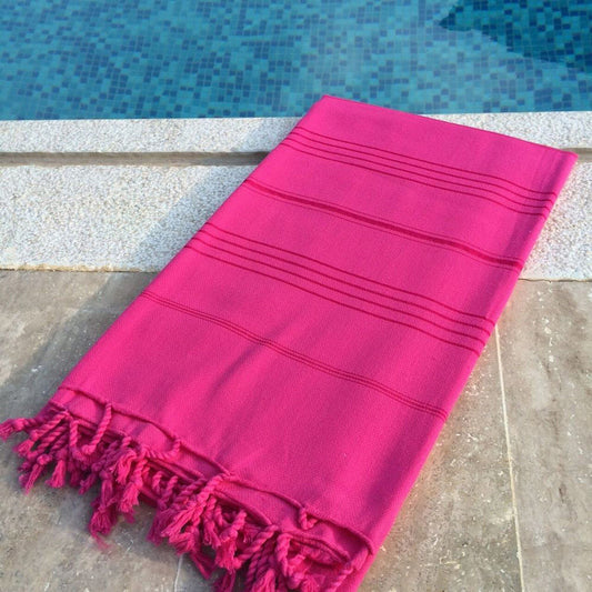 Ručnik za plažu Sultan - Fuchsia