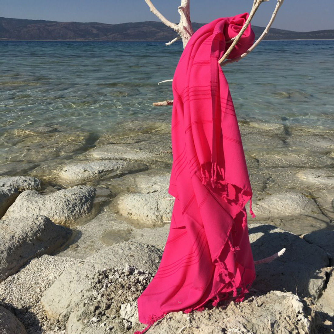 Ručnik za plažu Sultan - Fuchsia