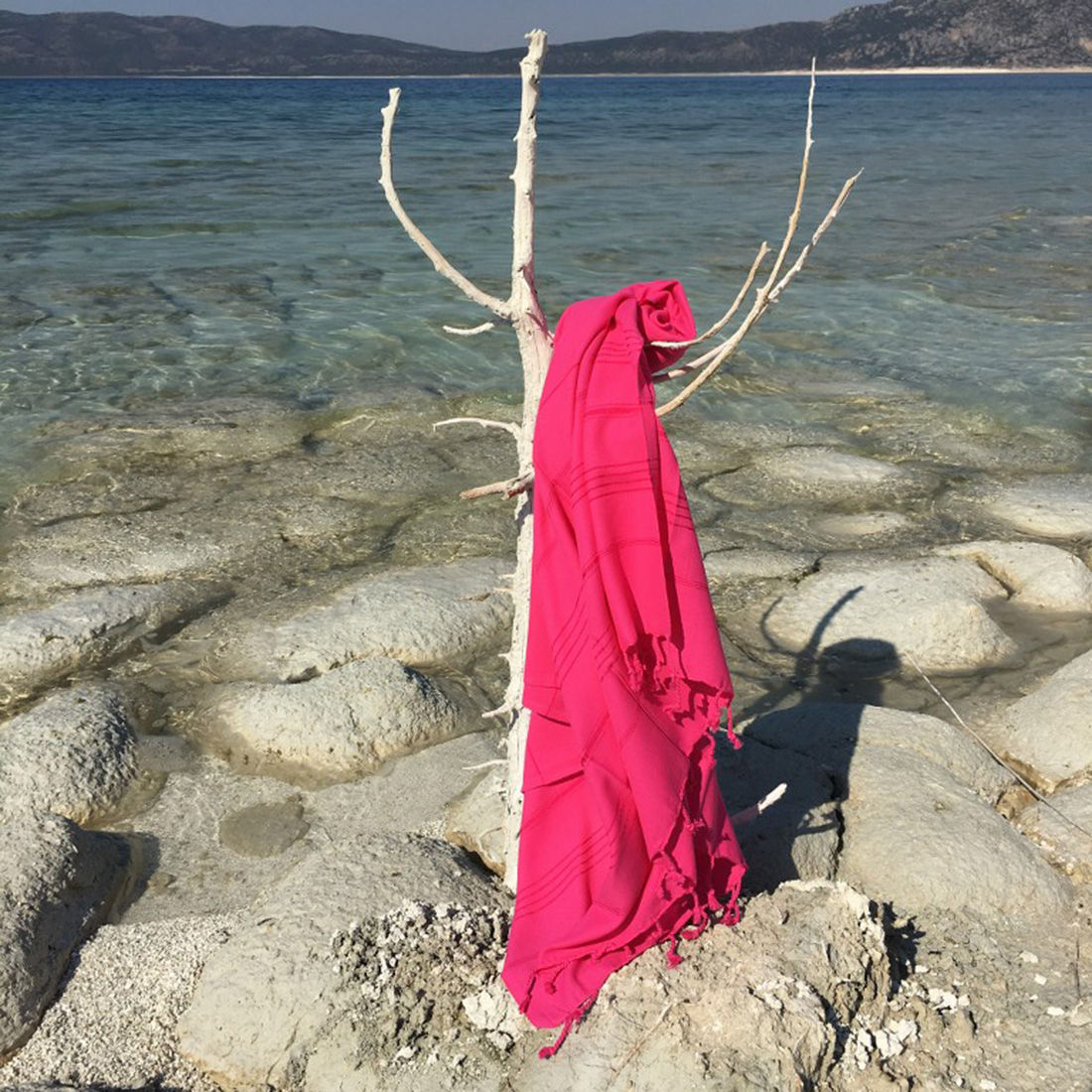 Ručnik za plažu Sultan - Fuchsia