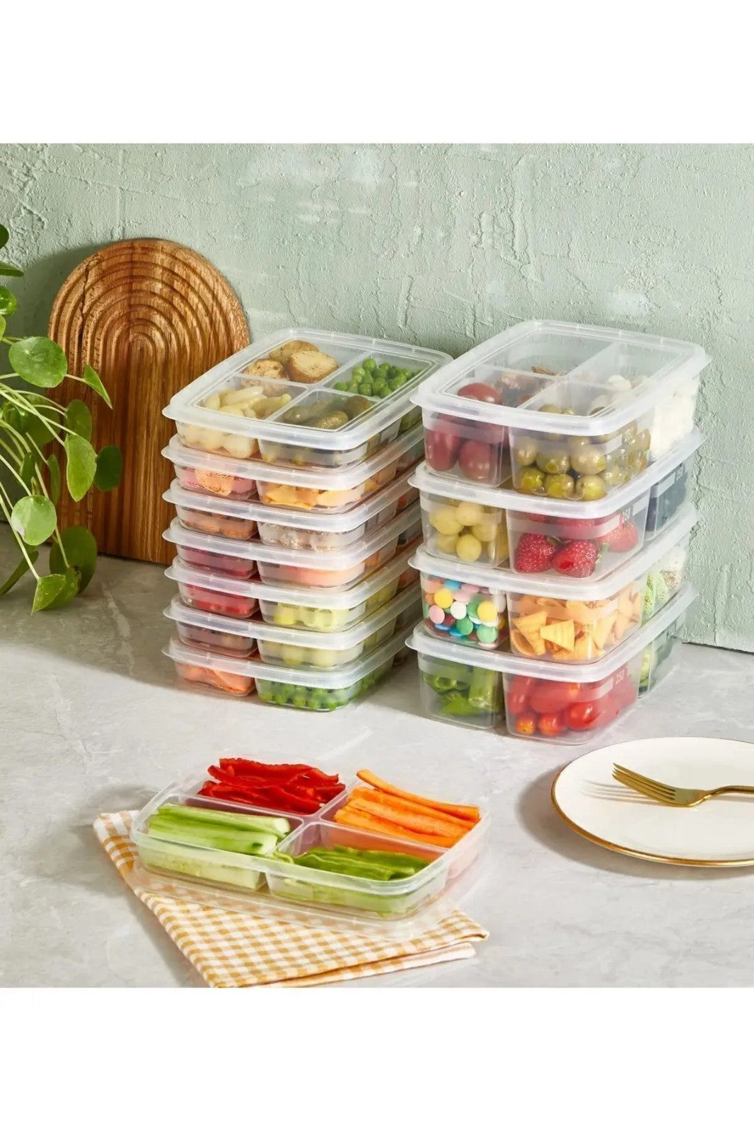 Set kutija za pohranu (12 komada) Bayev - 400 x 1000