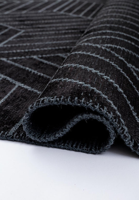 Tepih BERGAMO BLACK, 160 x 230 cm