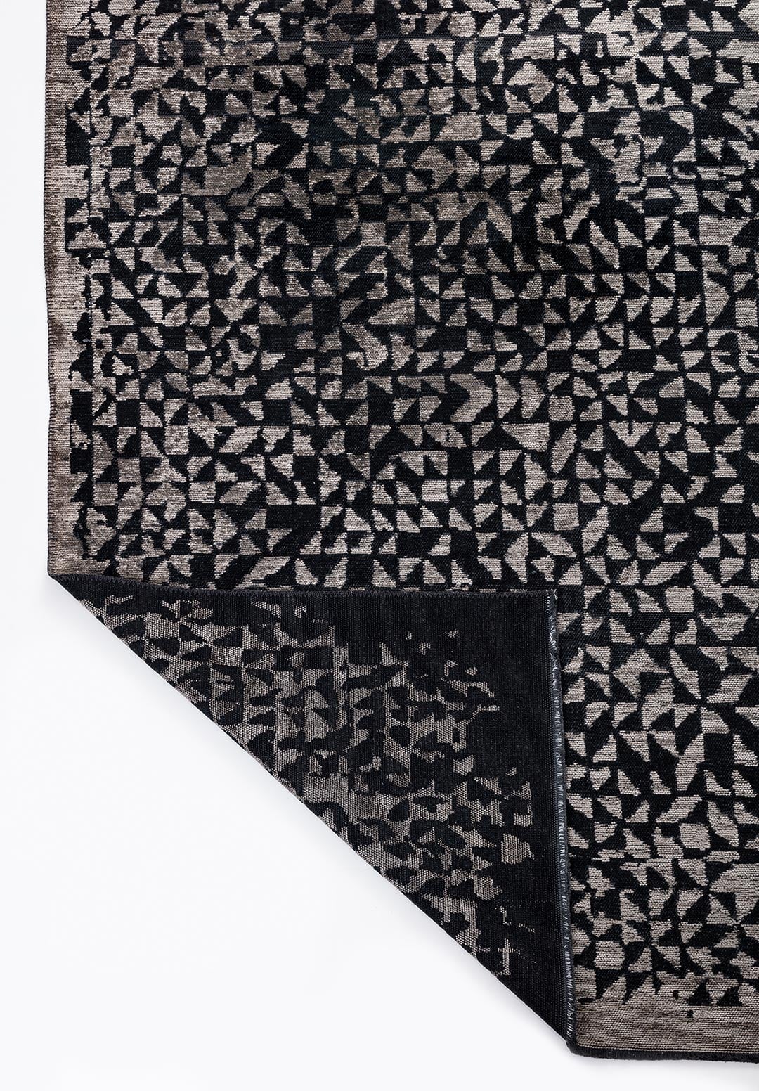 Tepih BOLOGNA MATTE BLACK, 200 x 250 cm