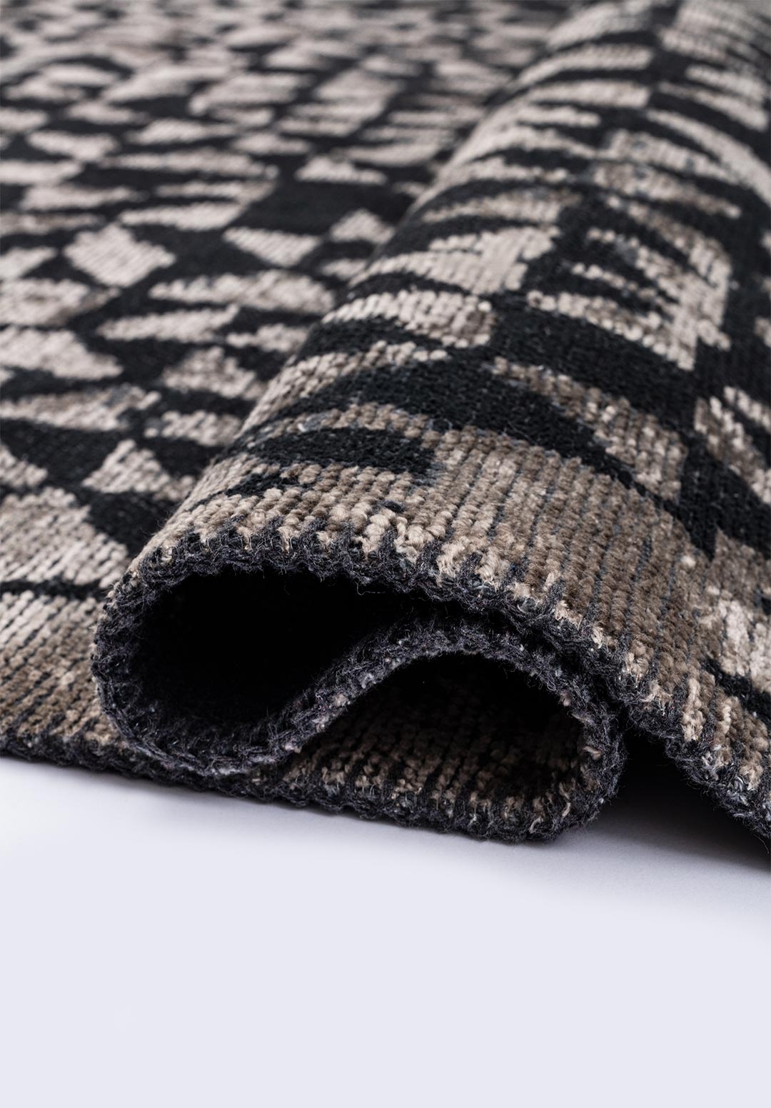 Tepih BOLOGNA MATTE BLACK, 200 x 250 cm