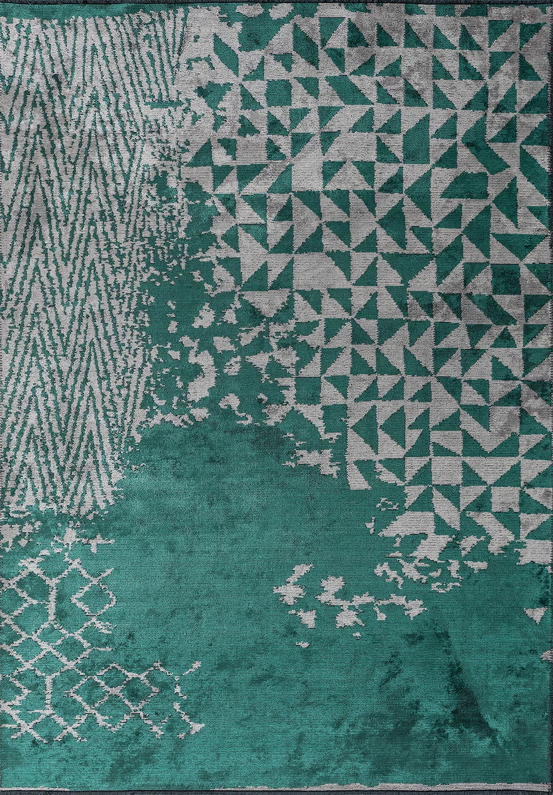 Tepih GULF DARK GREEN, 240 x 340 cm