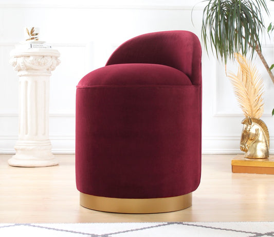 Tabure, Dover - Claret Red