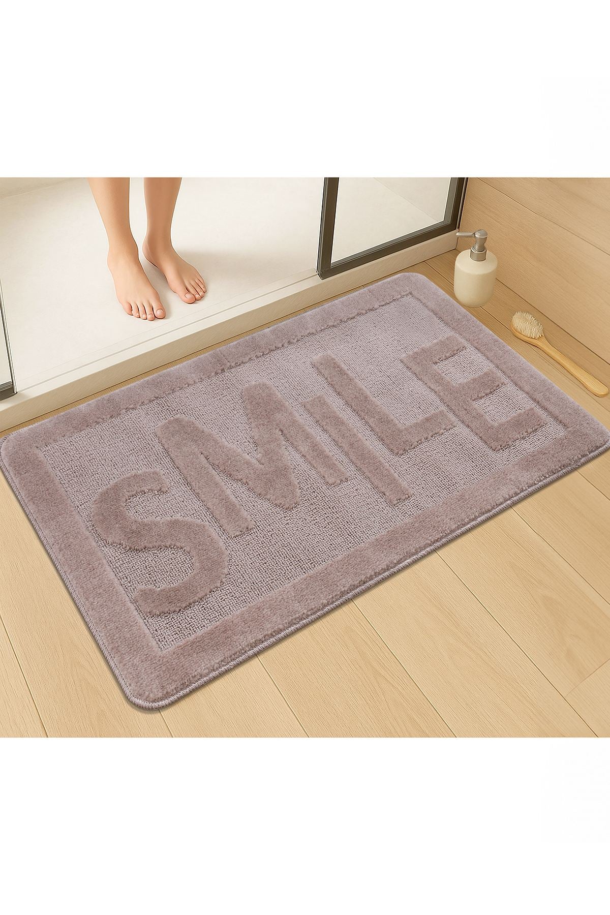 Kupaonska prostirka Smile - Mink