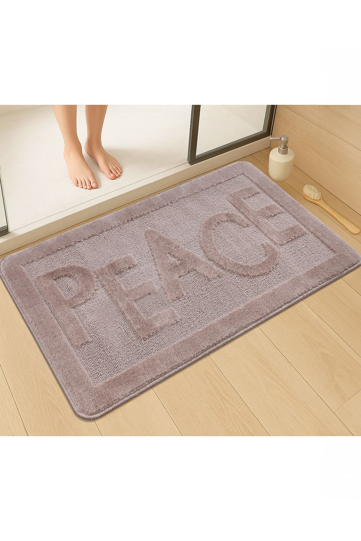Kupaonska prostirka Peace - Mink