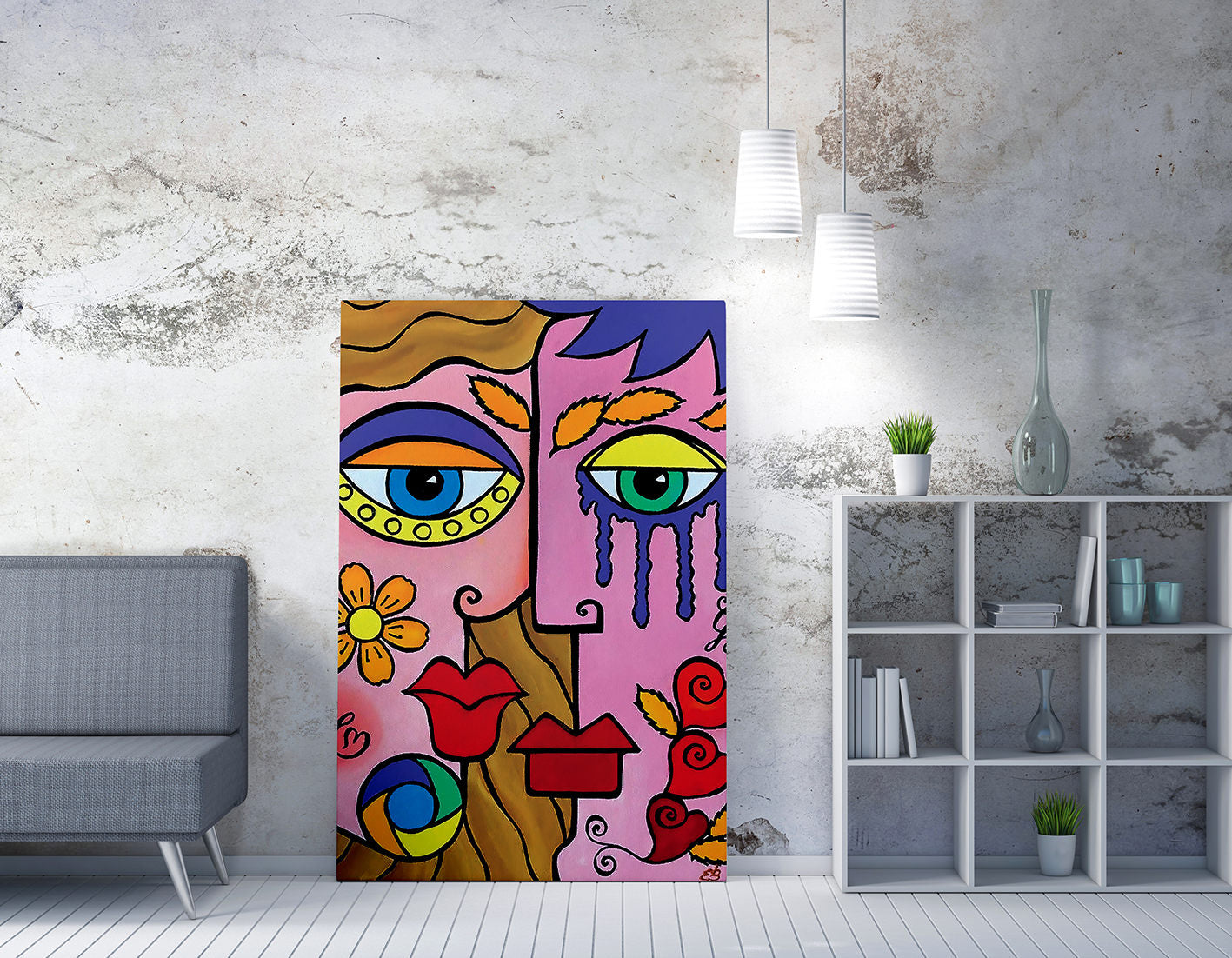 Ukrasna slika na platnu WY211 (50 x 70)