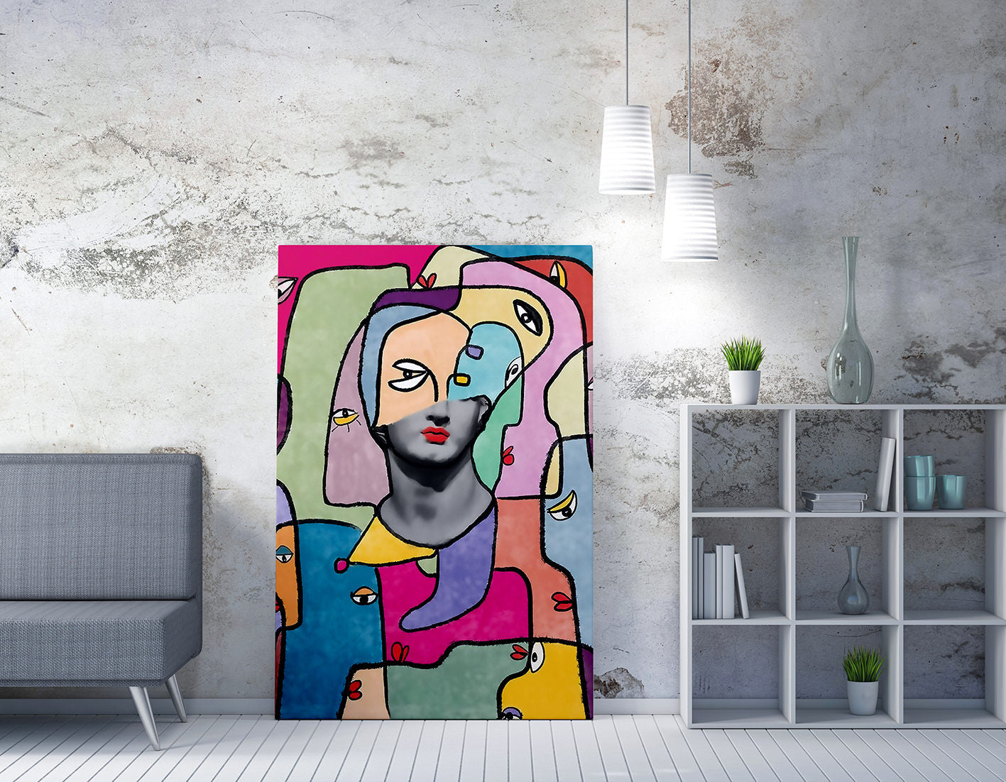 Ukrasna slika na platnu WY212 (50 x 70)