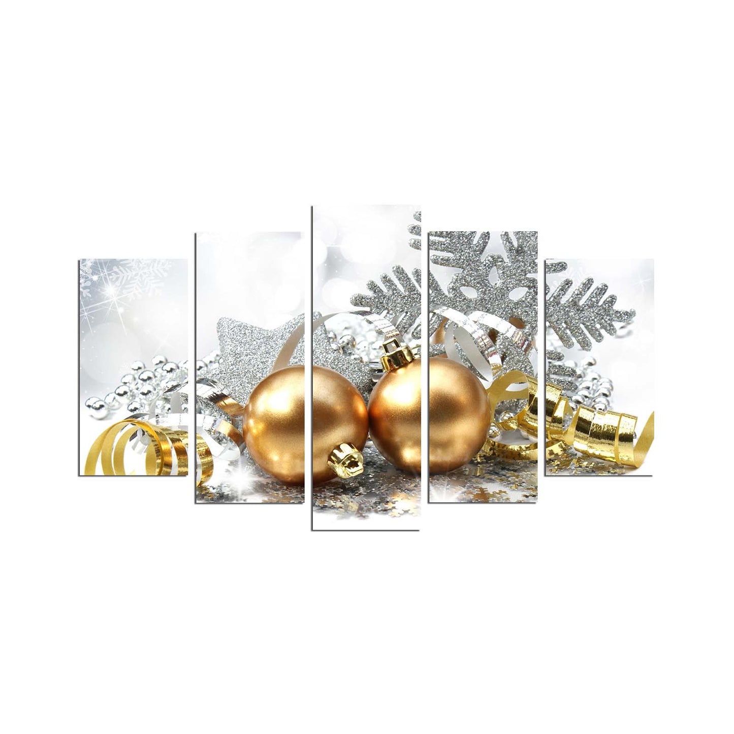 Ukrasna slika MDF -a (5 komada), 5PMDFNOEL-4