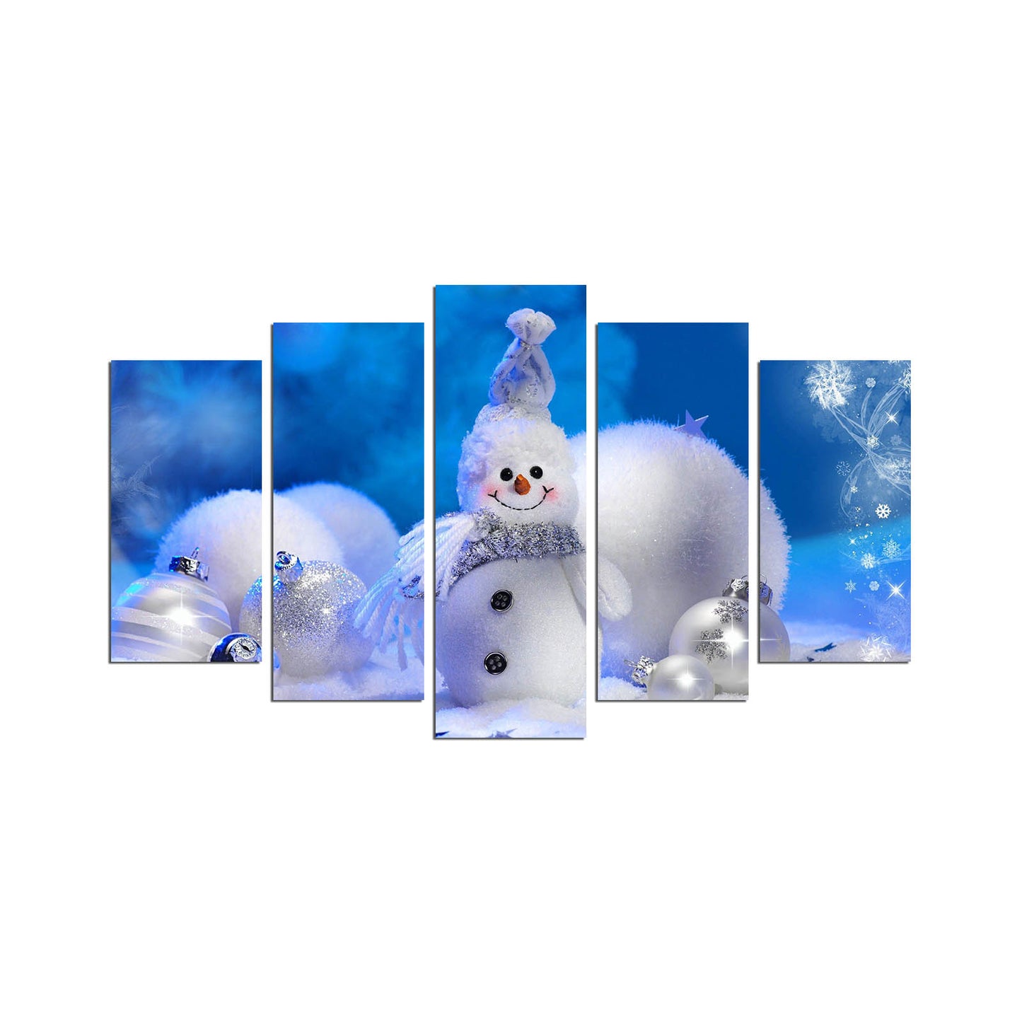 Ukrasna slika MDF -a (5 komada), 5PMDFNOEL-6