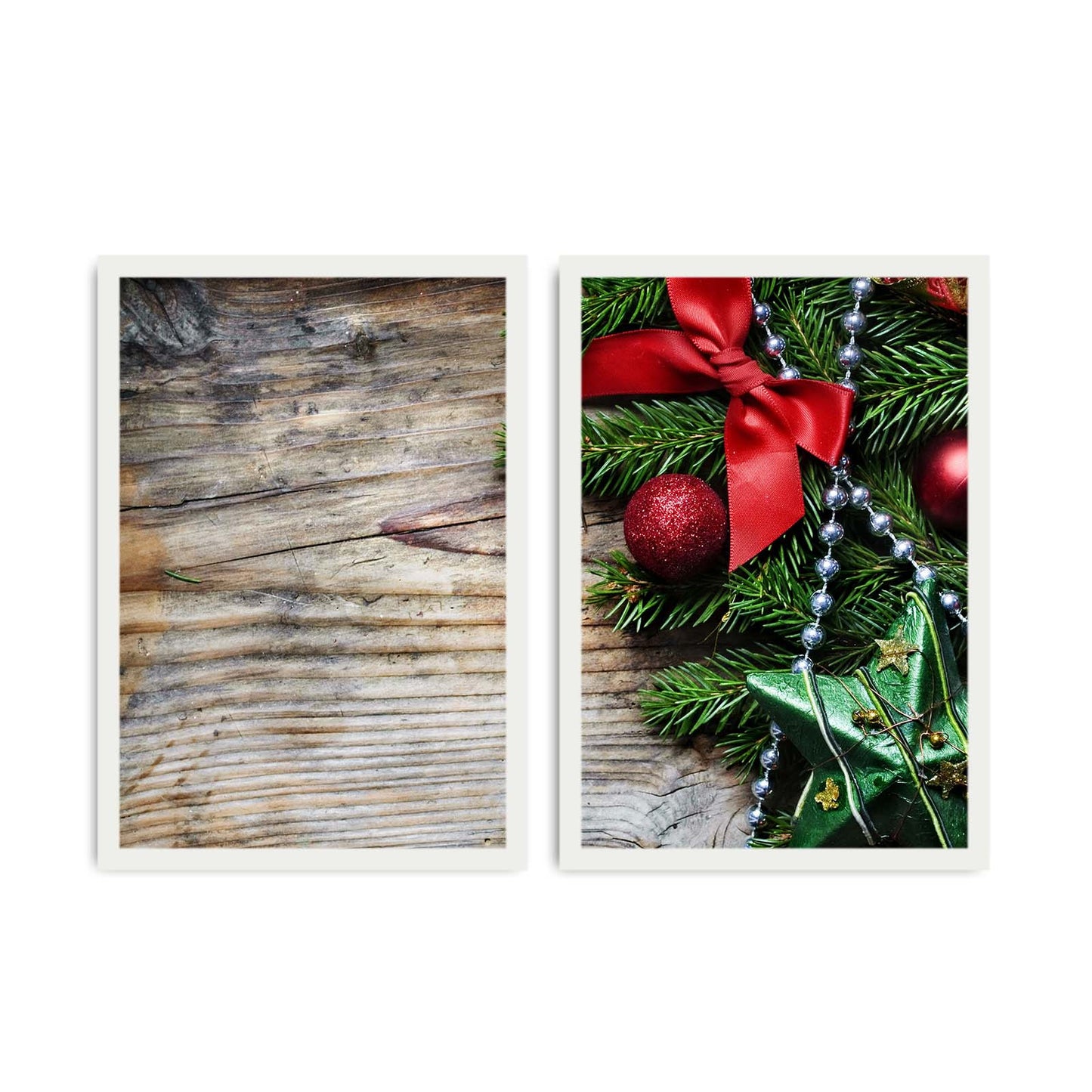 Ukrasno uokvireno MDF slikanje (2 komada), 2PBCTNOEL-04