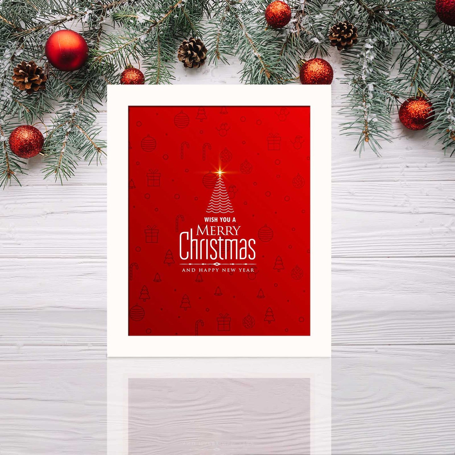 Uokvirena slika MDF, BCTNOEL-006