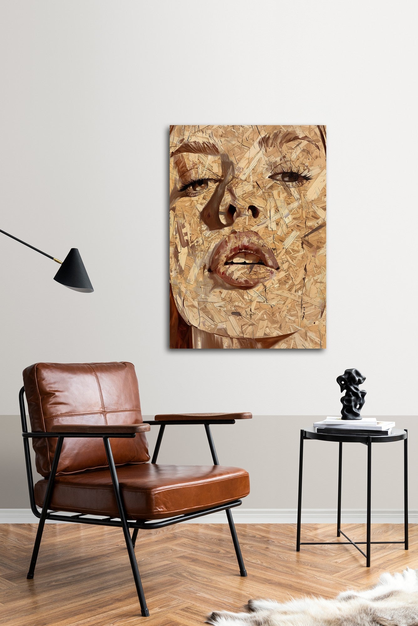 Ukrasna uokvirena MDF slika ANNABELLE
