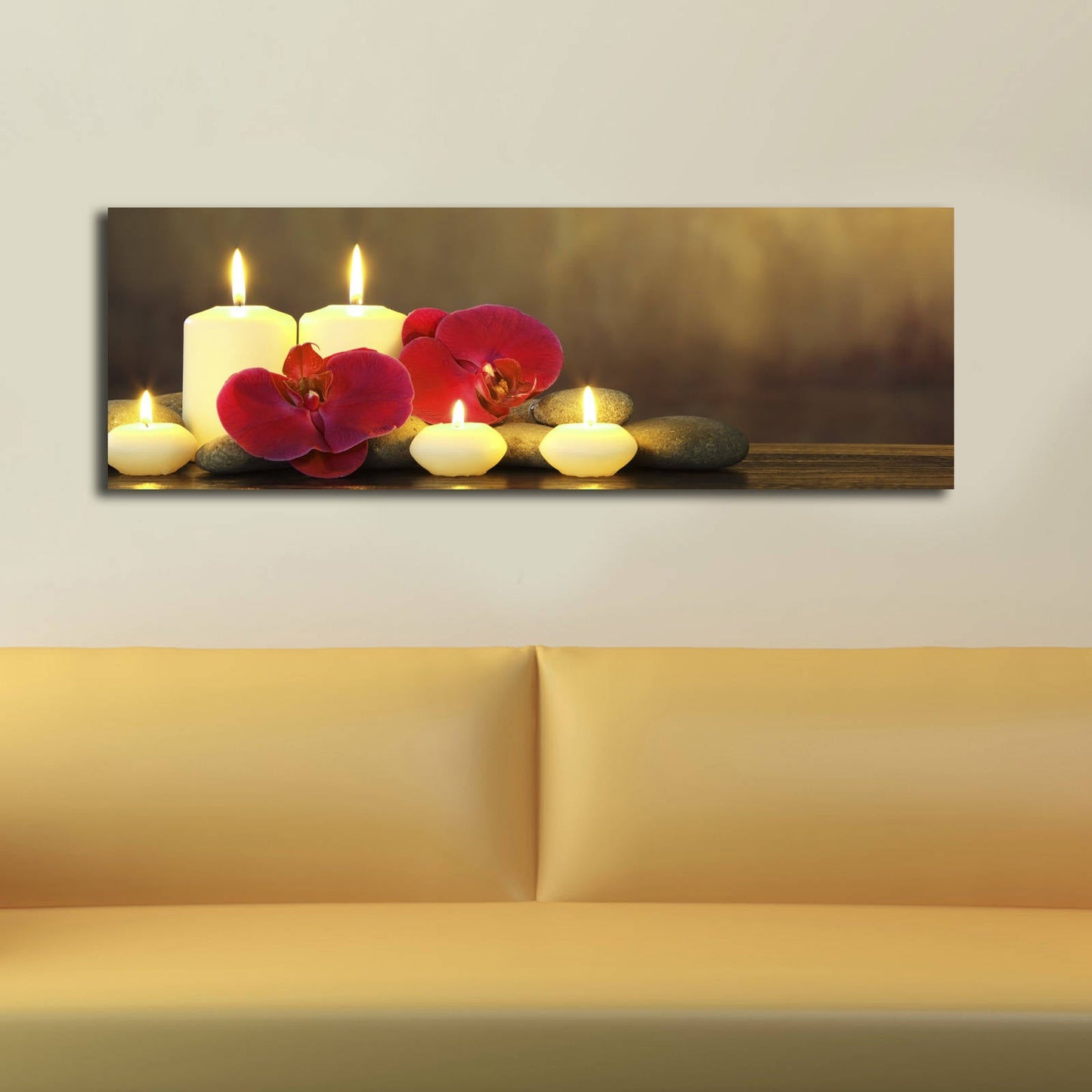 Ukrasna LED osvijetljena platno slika, 3090İACT-34