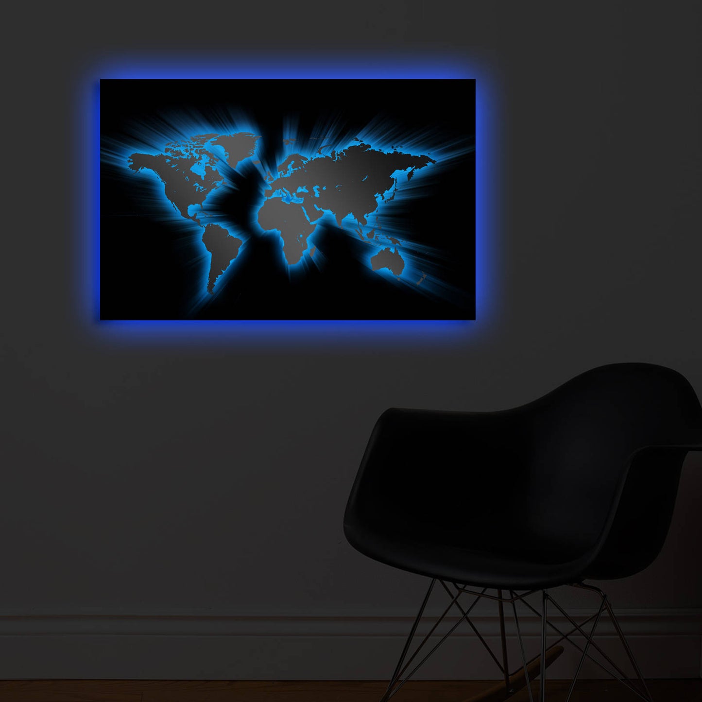 Ukrasna slika na platnu s LED osvjetljenjem 4570DACT-35