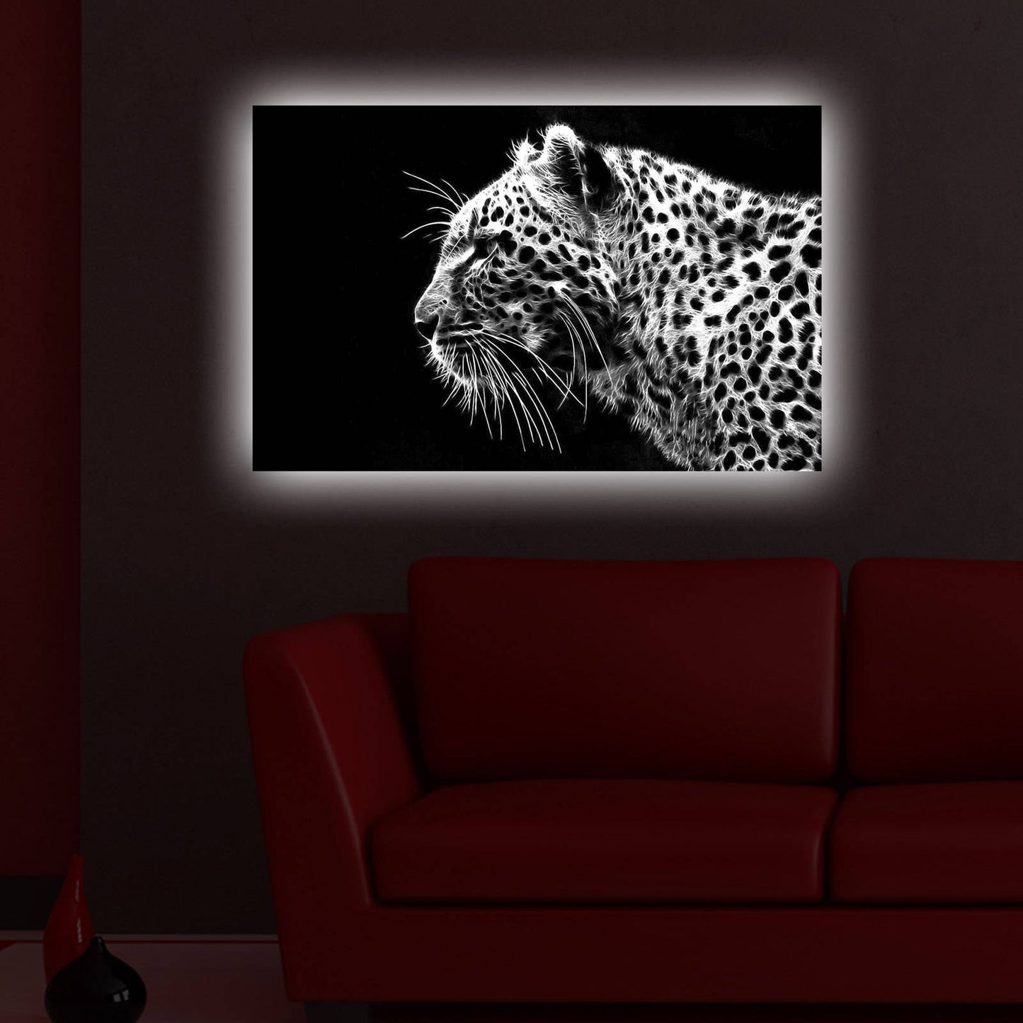 Ukrasna LED osvijetljena platno slika, 4570DACT-44