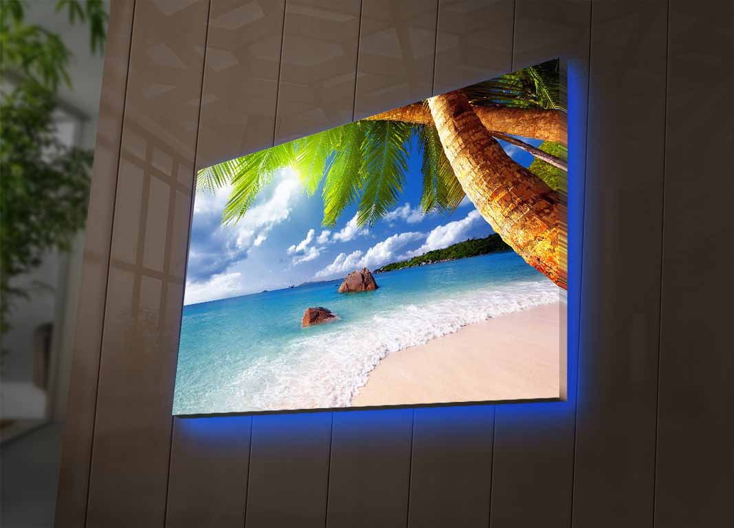 Slika dekorativna platno sa LED rasvjetom, 4570DHDACT-027