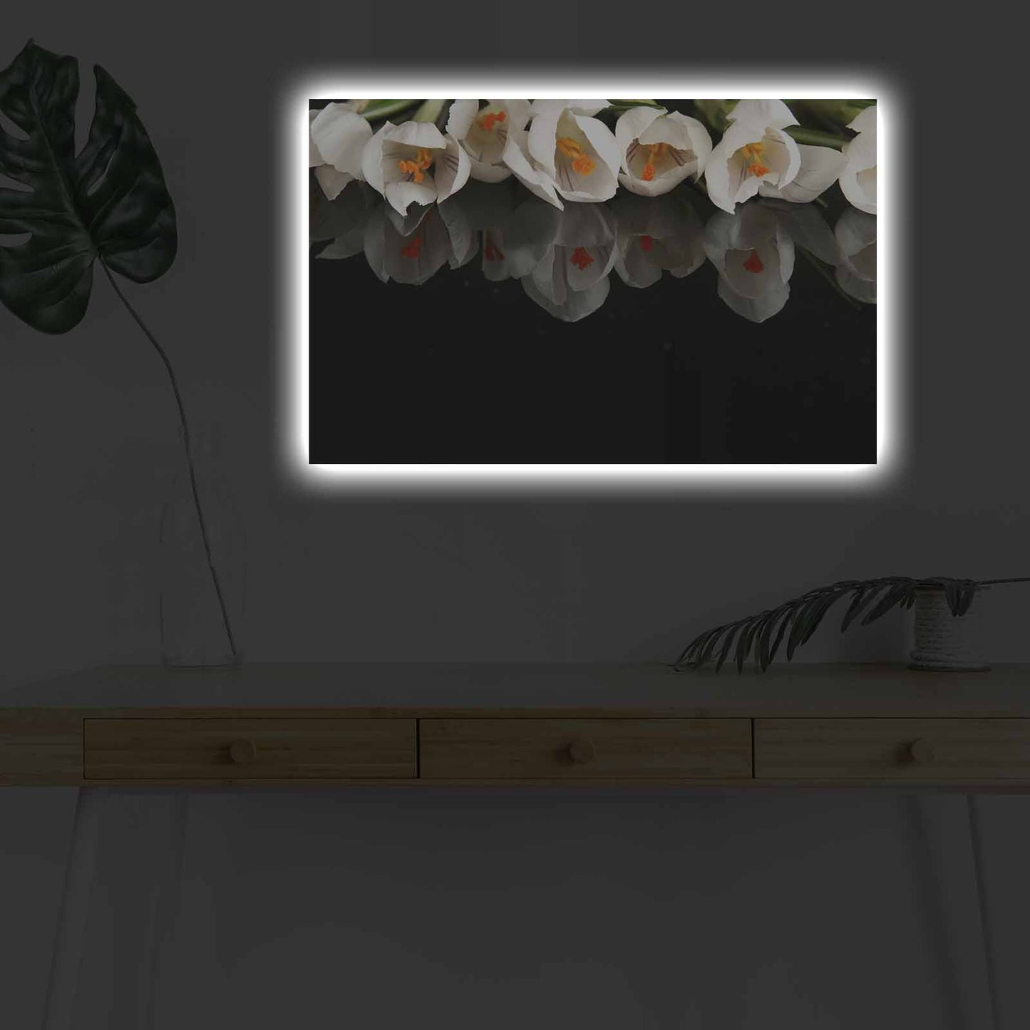 Slika dekorativna platno sa LED rasvjetom, 4570DHDACT-079