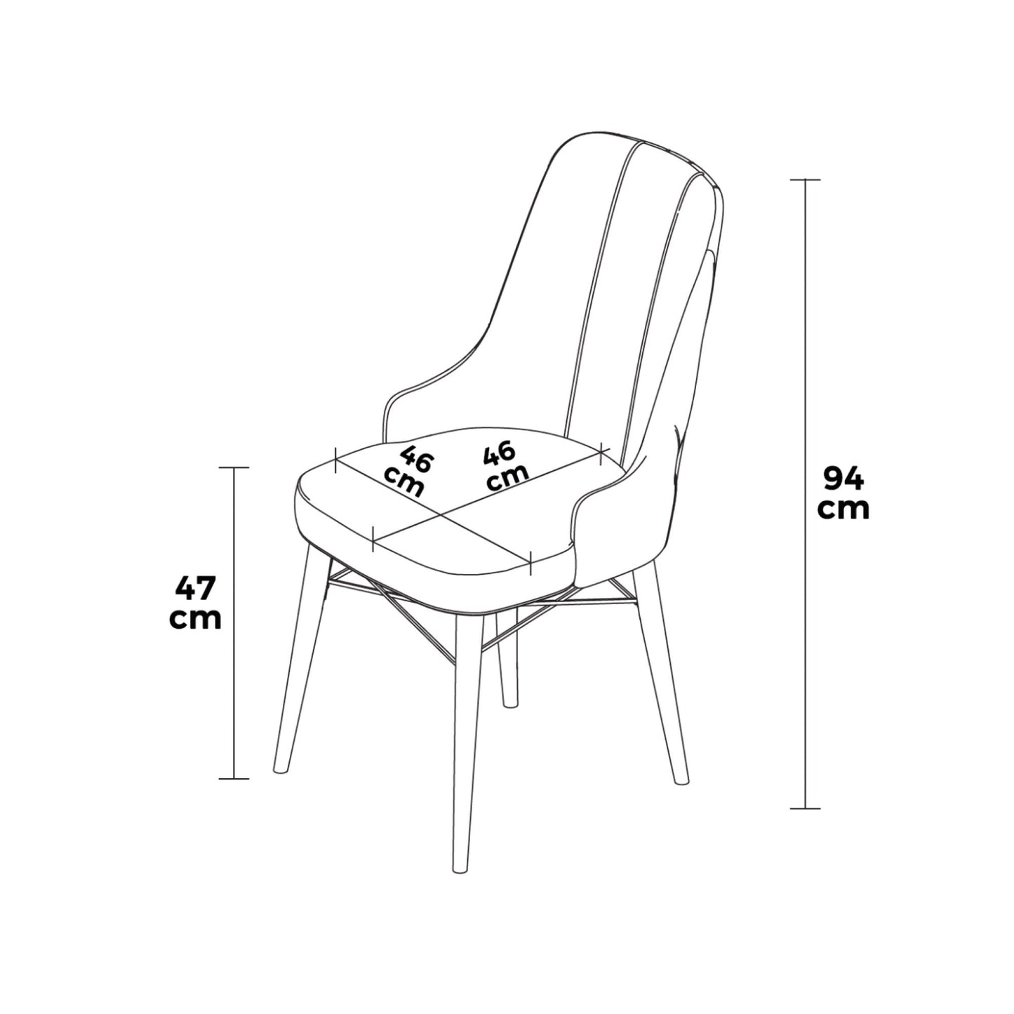 Set stolica (6 komada)