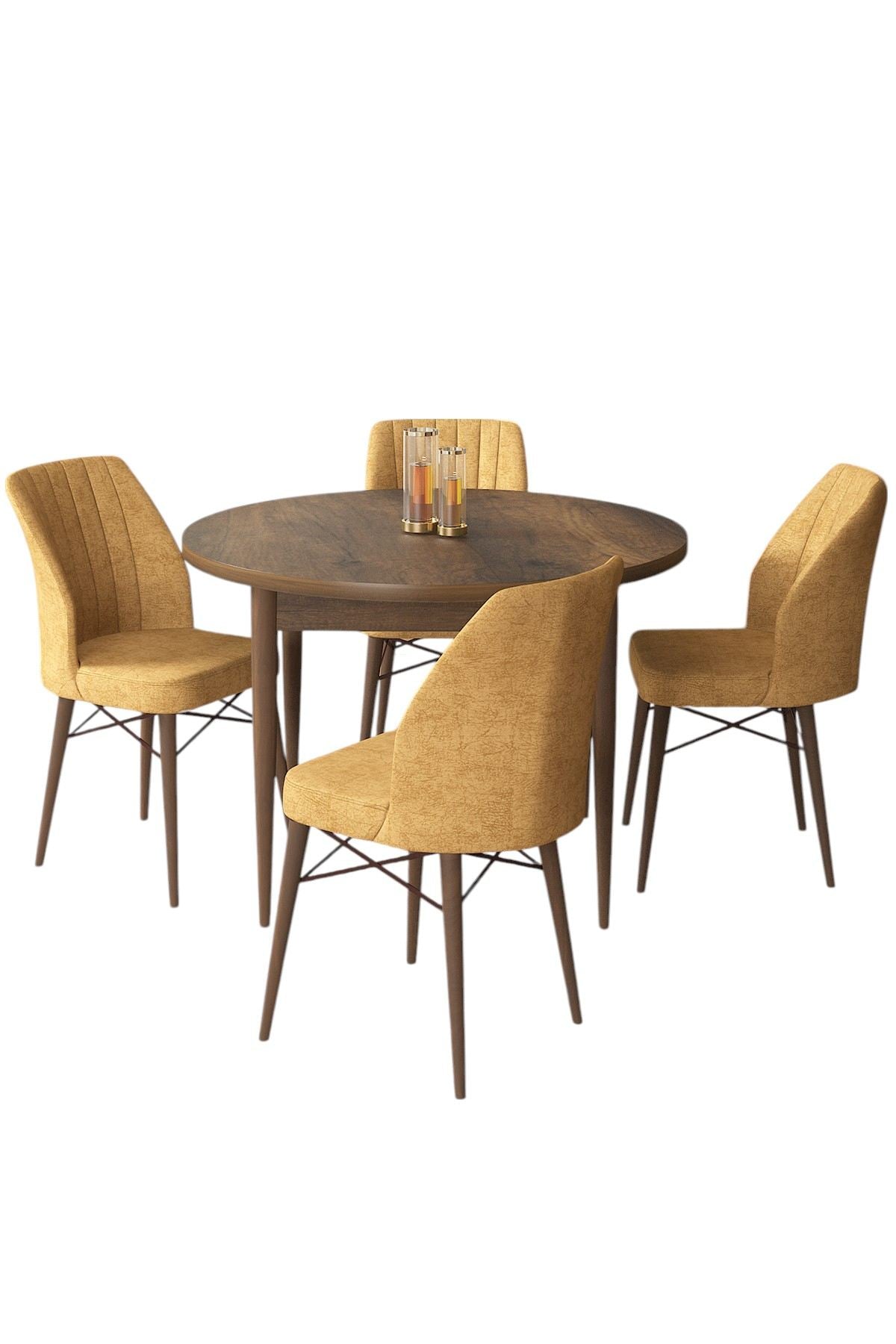 Set blagovaonskog stola i stolica (5 komada)