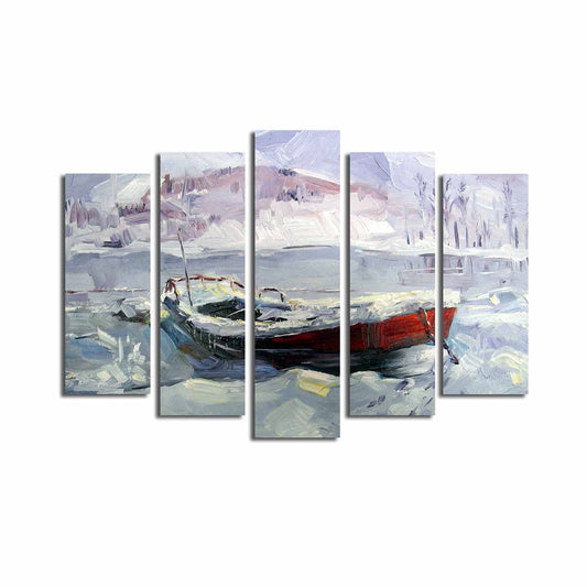 Slika ukrasna platno (5 komada), 5PATK-132