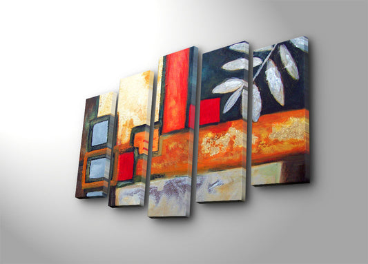 Slika ukrasna platno (5 komada), 5PATK-133