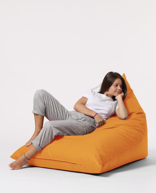 Vreća za sjedenje, Pyramid Big Bed Pouf - Orange