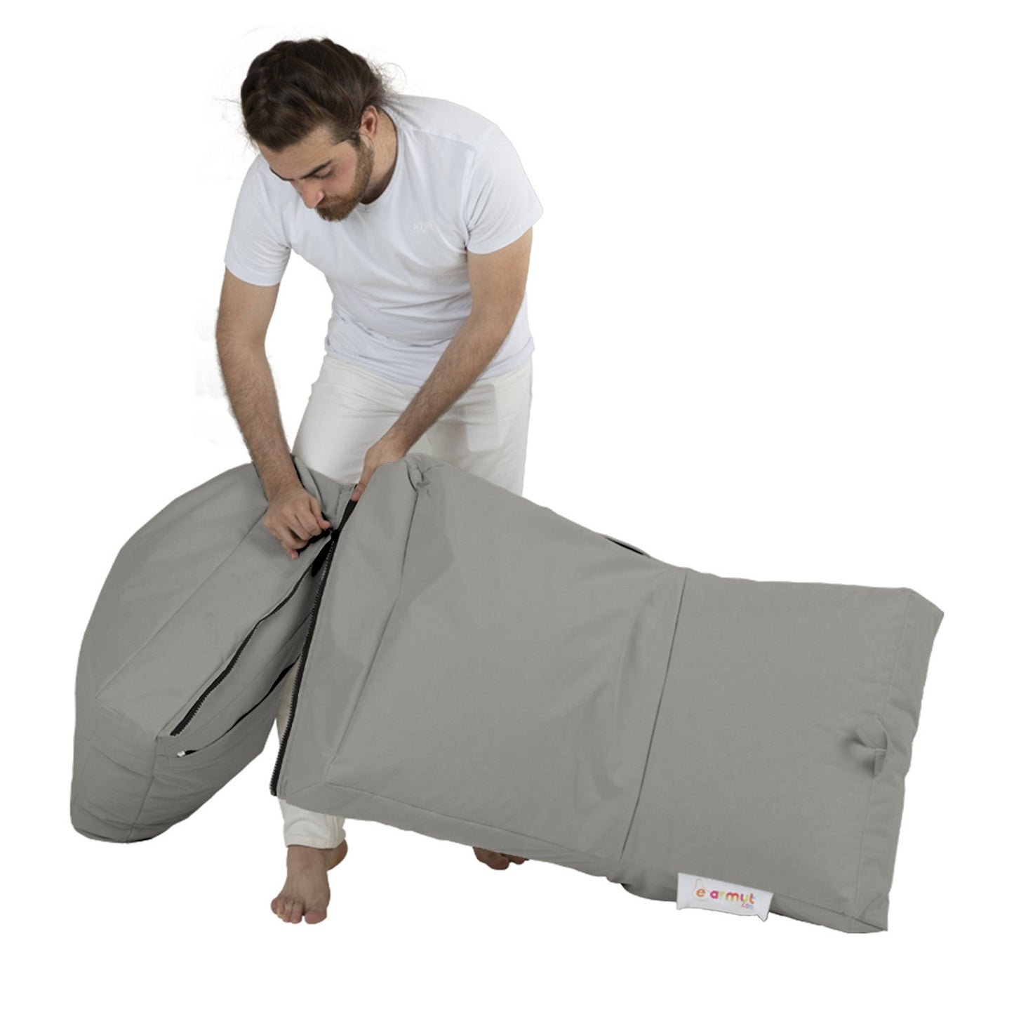 Vreća za sjedenje, Siesta Sofa Bed Pouf - Fume