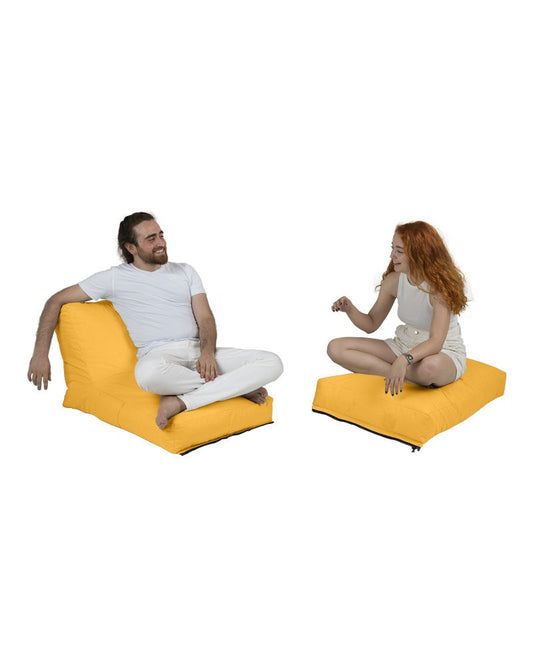 Vreća za sjedenje, Siesta Sofa Bed Pouf - Yellow