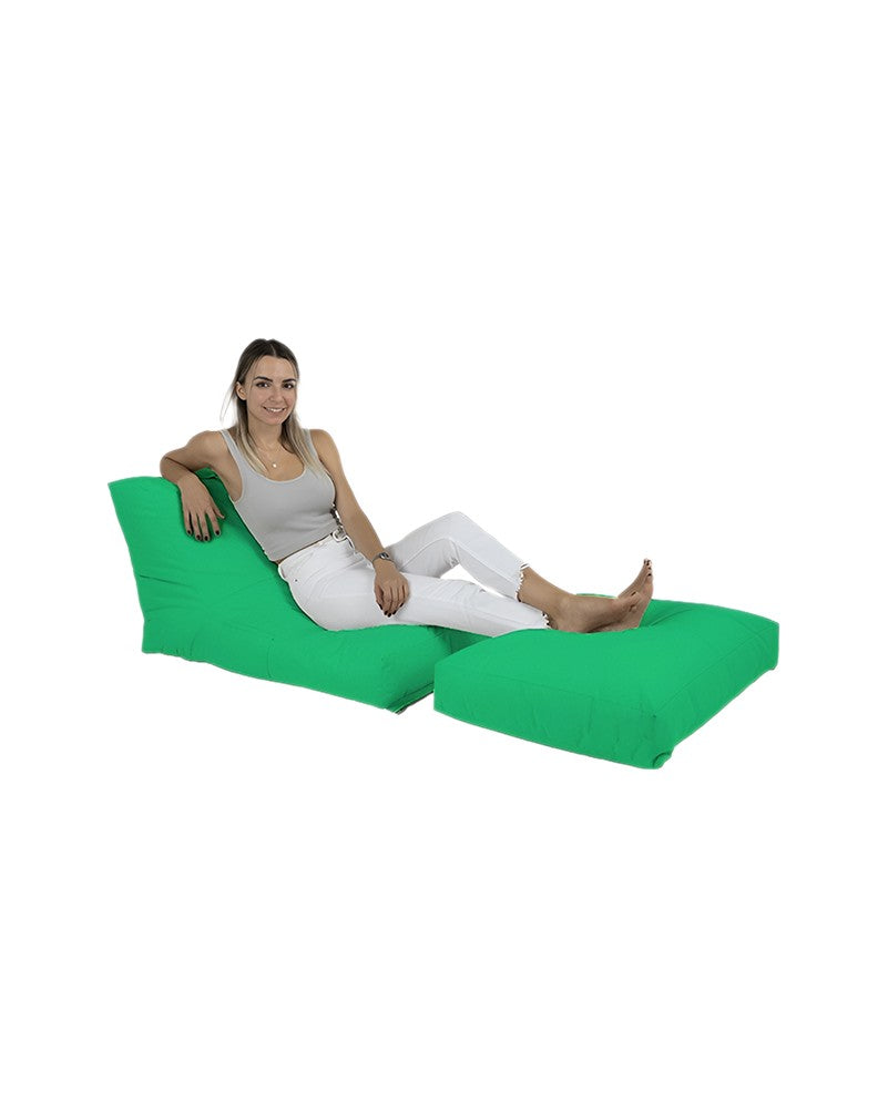 Vreća za sjedenje, Siesta Sofa Bed Pouf - Green