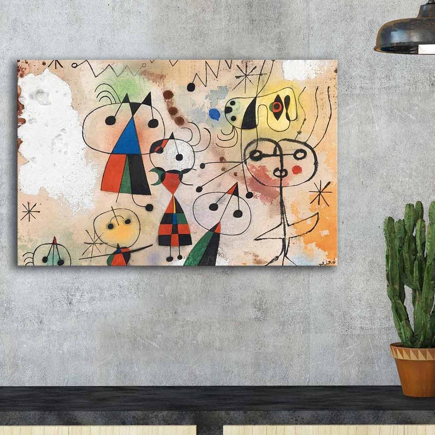 Ukrasna slika platno, FAMOUSART-041