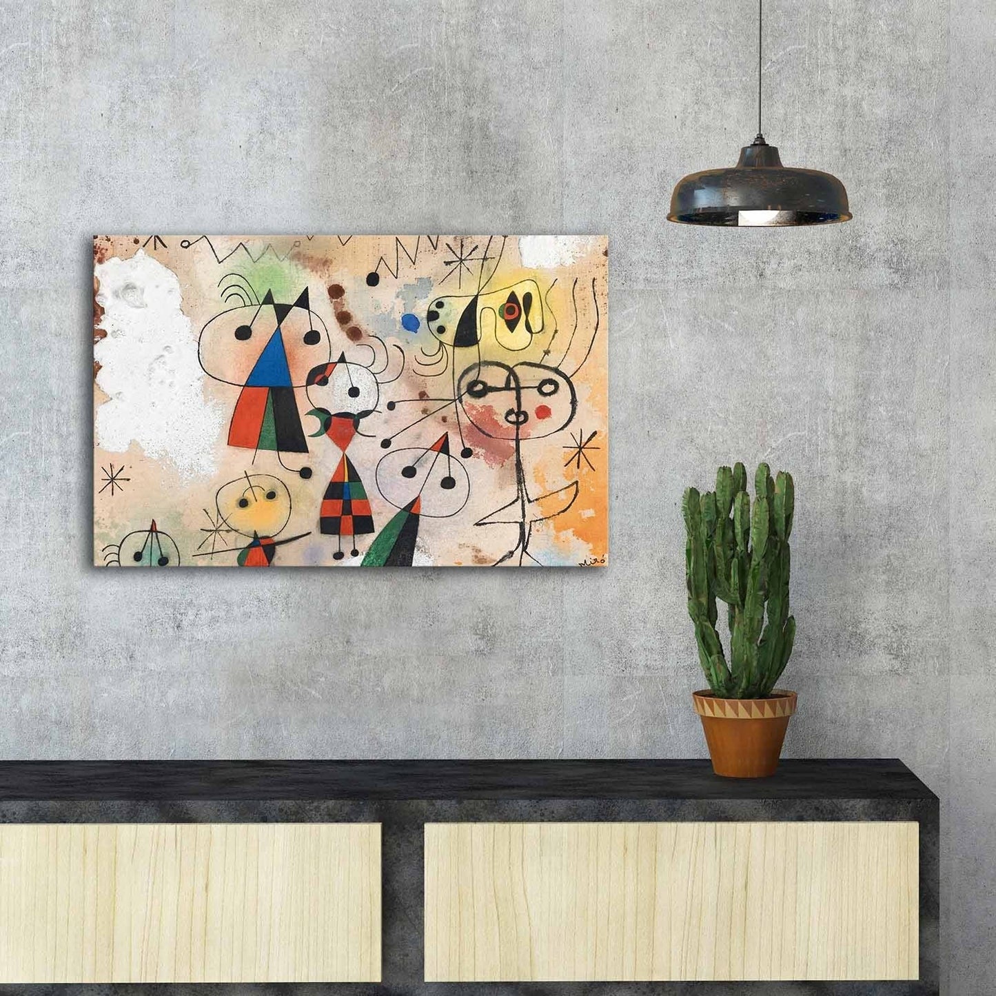 Ukrasna slika platno, FAMOUSART-041