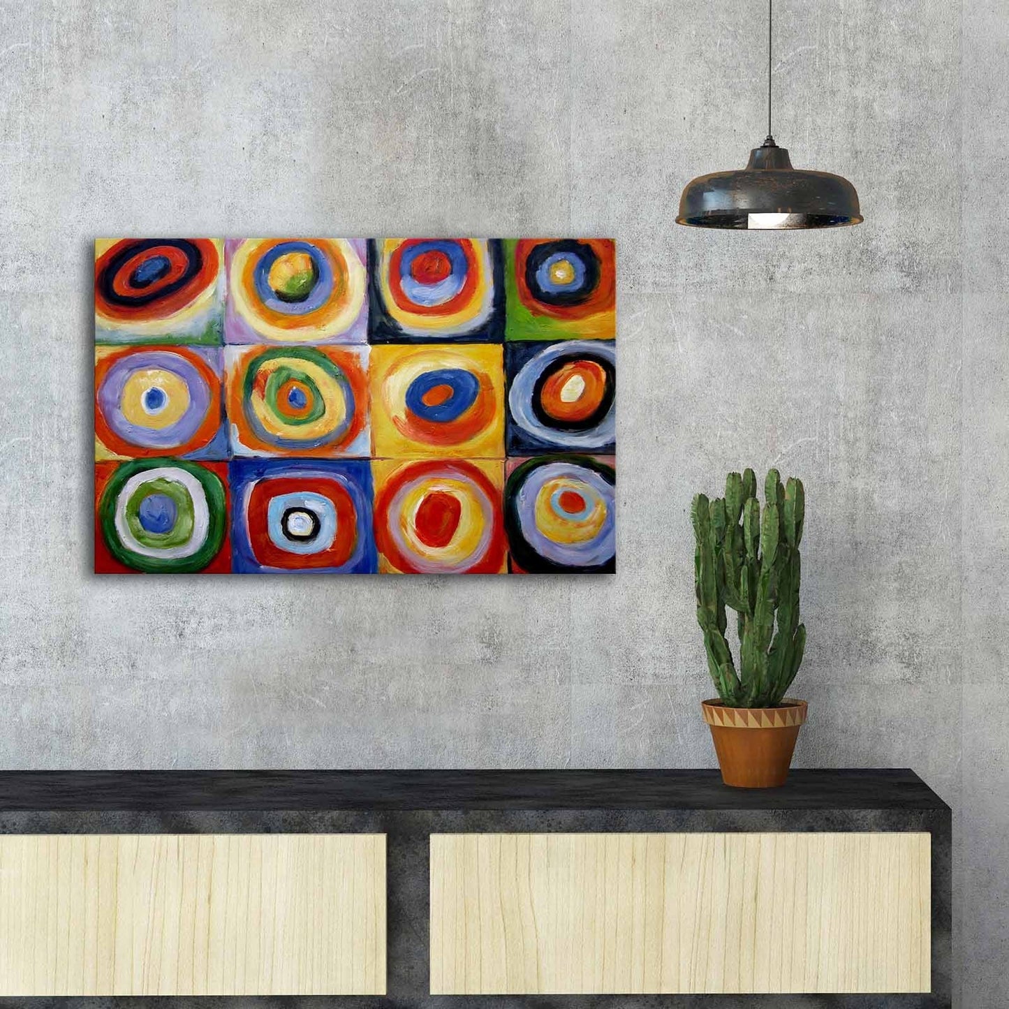 Ukrasna slika platno, FAMOUSART-075