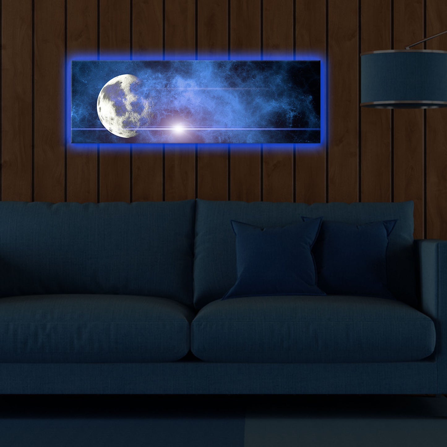 Slika dekorativna na platnu s LED rasvjetom, 3090DACT-54