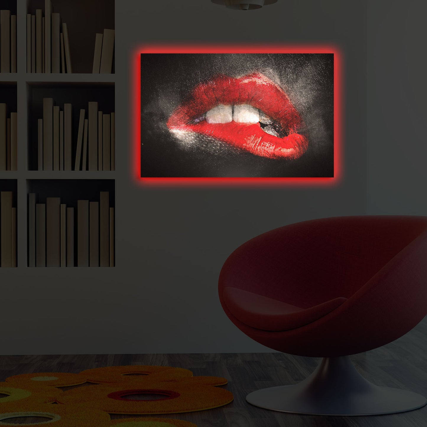 Ukrasna LED osvijetljena platno slika, 4570DACT-64
