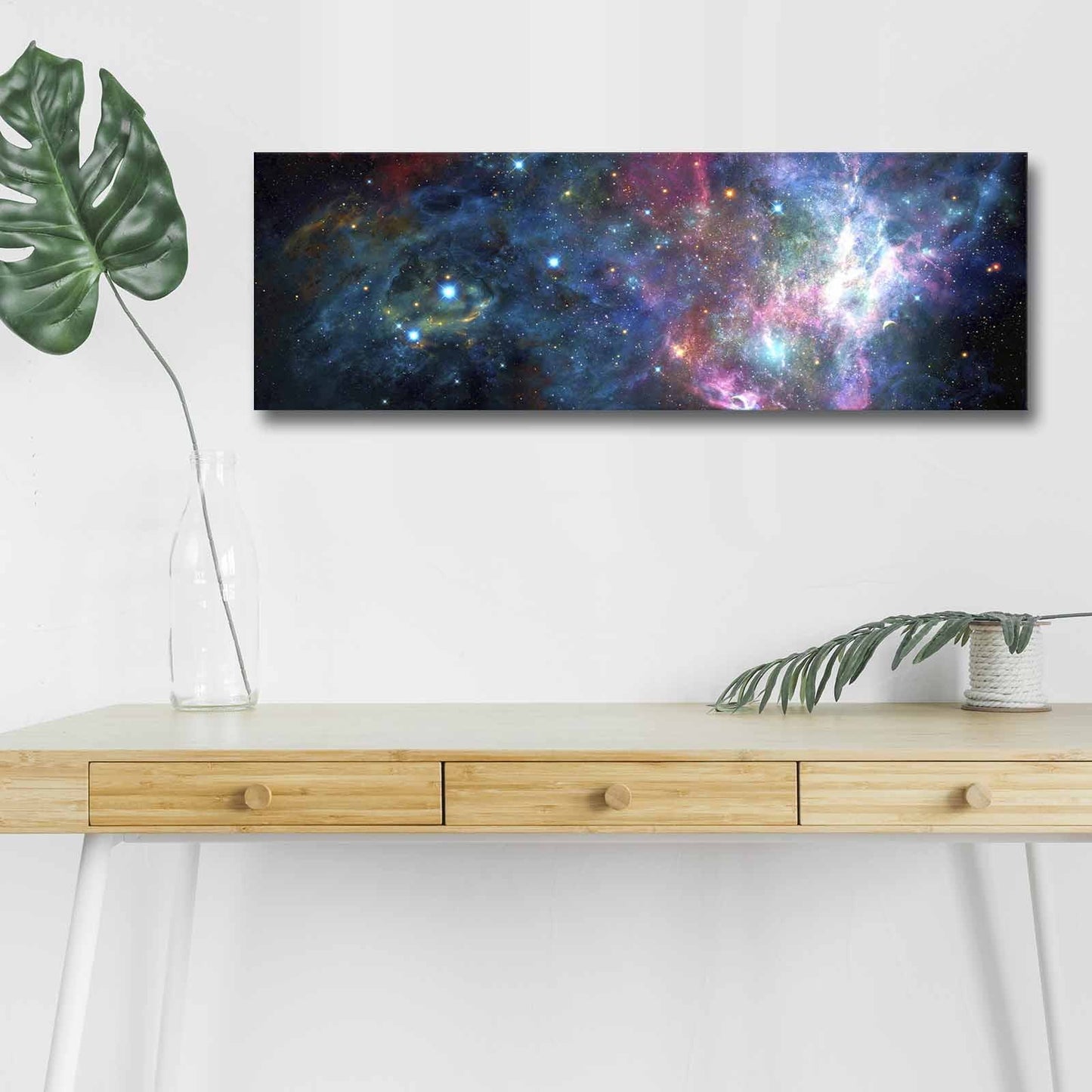 Slika dekorativna na platnu s LED rasvjetom, 3090NASA-005