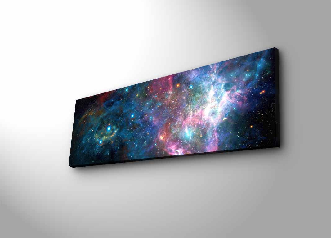 Slika dekorativna na platnu s LED rasvjetom, 3090NASA-005
