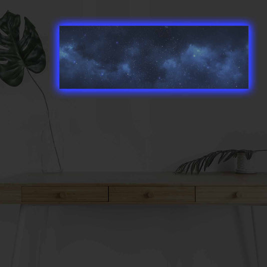 Ukrasna LED osvijetljena platno slika, 3090NASA-017