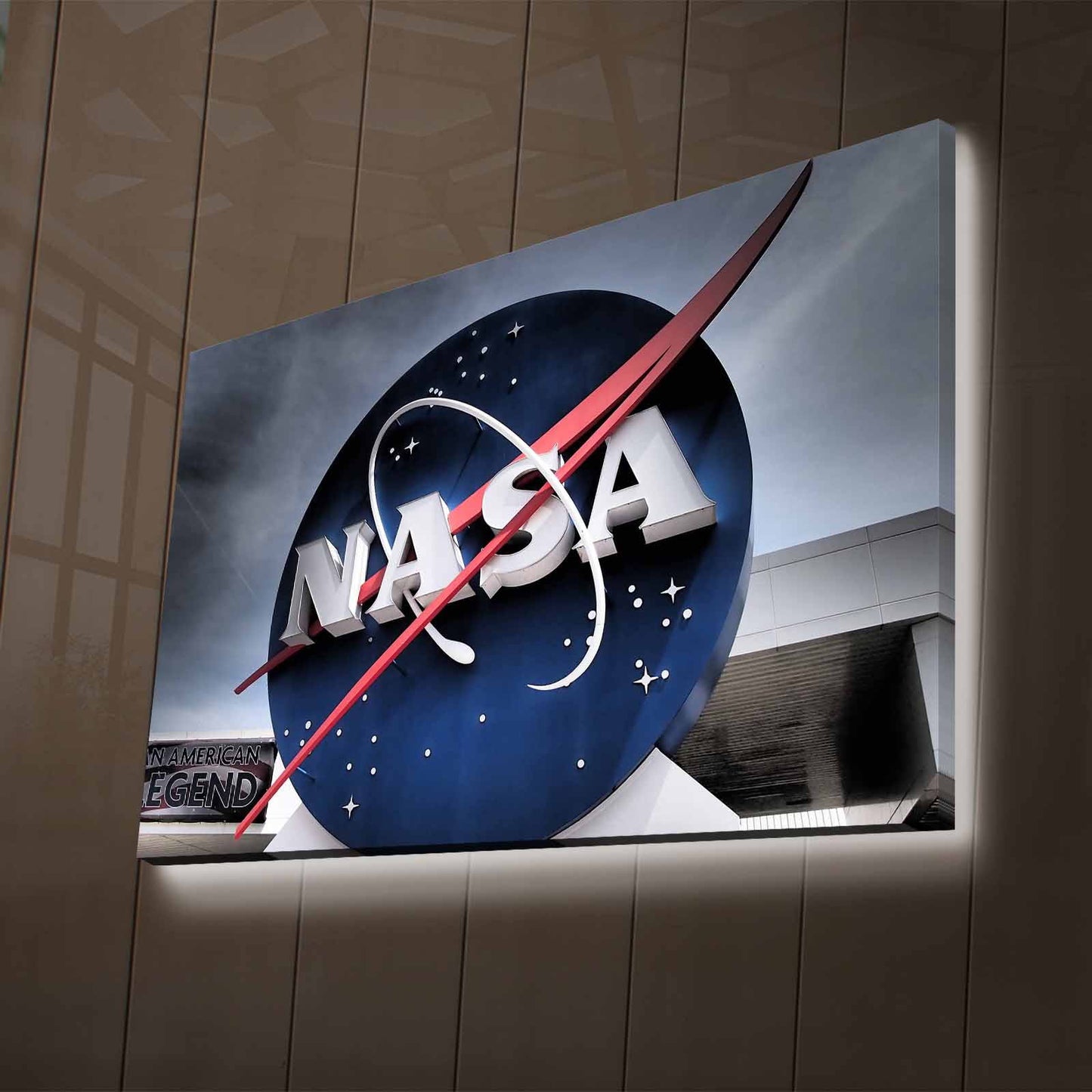 Slika dekorativna platno sa LED rasvjetom, NASA-028