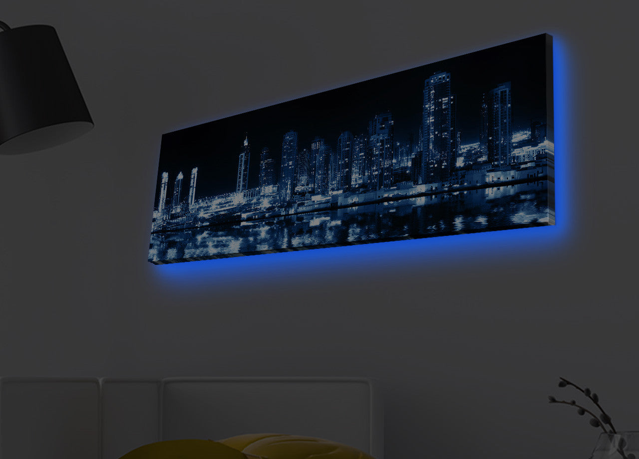 Slika dekorativna platno sa LED rasvjetom, 3090MDACT-008