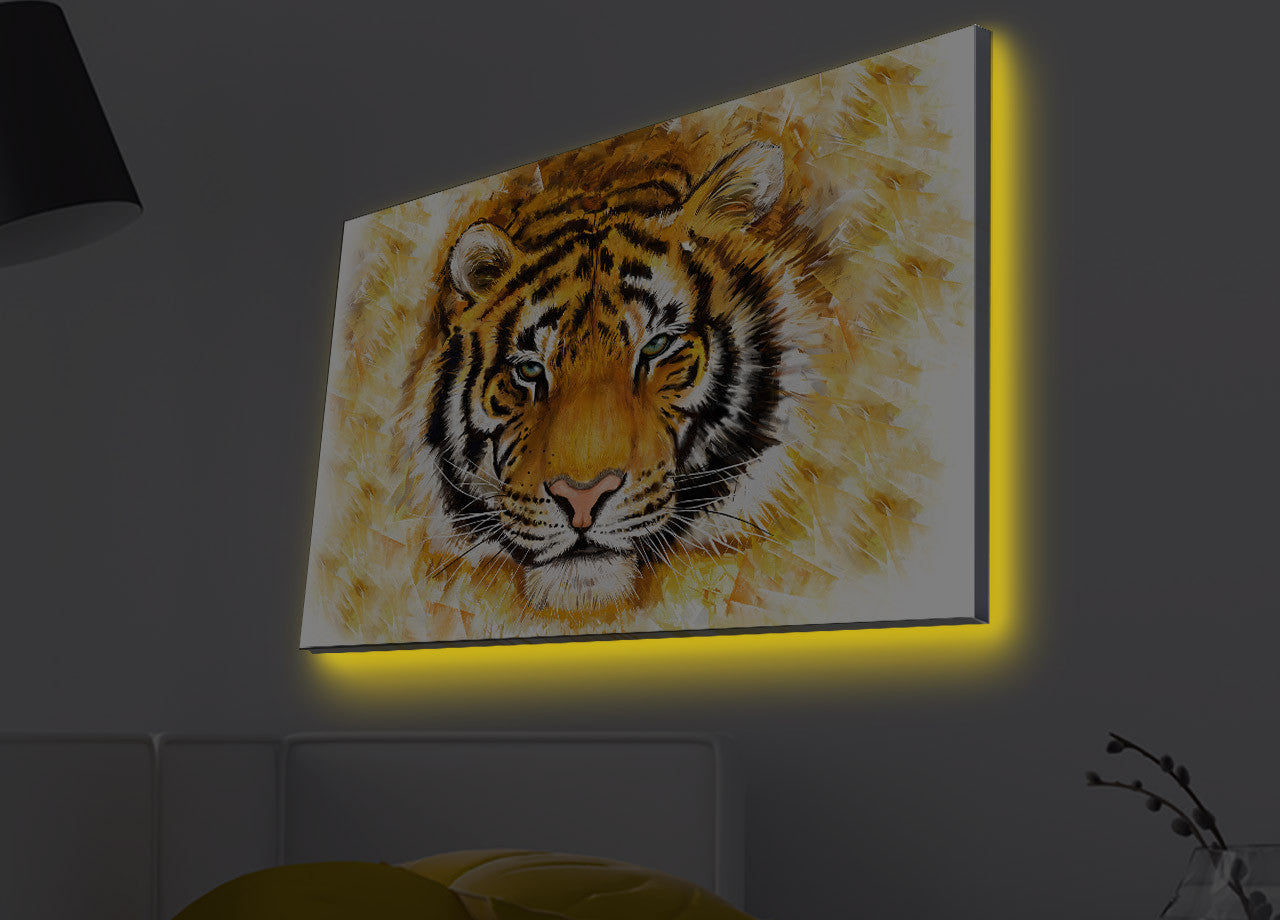 Slika dekorativna platno sa LED rasvjetom, 4570MDACT-022