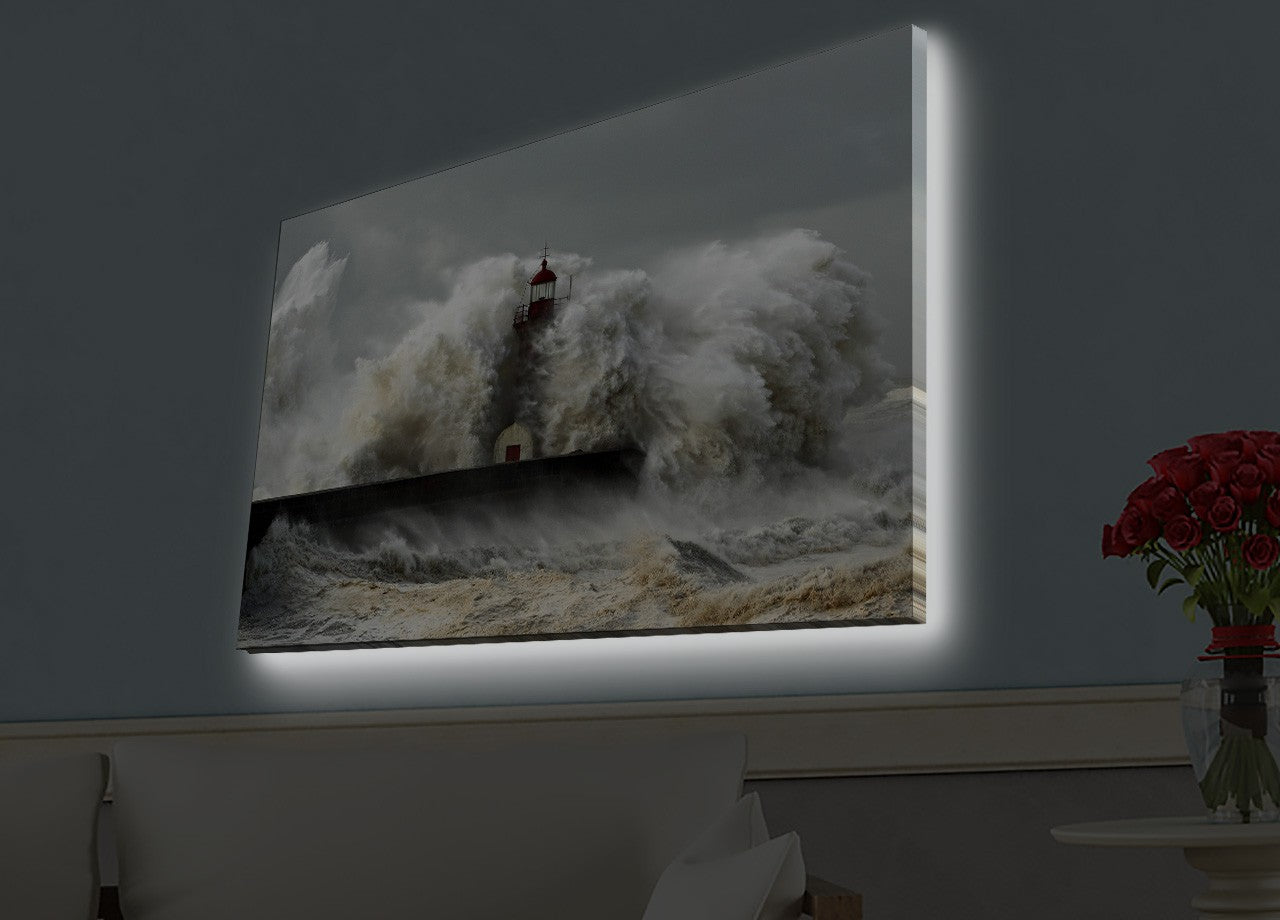 Slika dekorativna platno sa LED rasvjetom, 4570HDACT-051